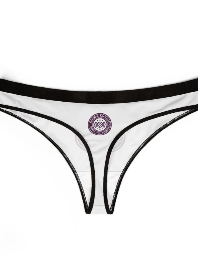 Certified Eye Candy Women's Thongs - Sleek & Chic Lingerie