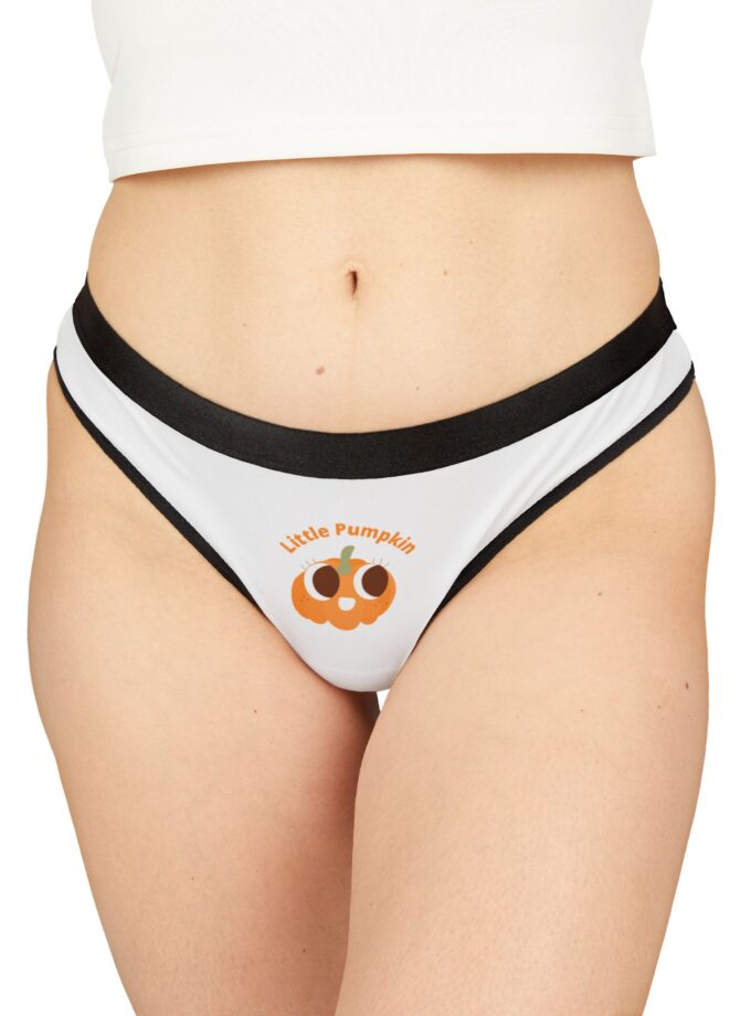 Halloween Little Pumpkin Women's Thongs