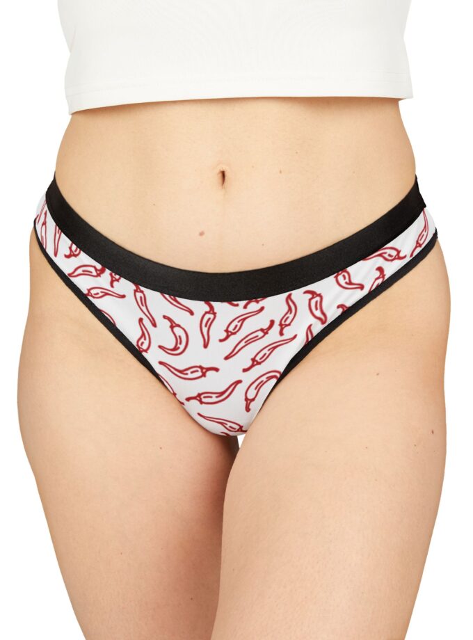 Spicy Chili Women's Thongs - Fun & Playful Underwear
