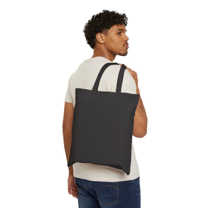Einstein Cannabis Cotton Canvas Tote Bag - Eco-Friendly & Fun Tote for Stoner Gifts - Image 4