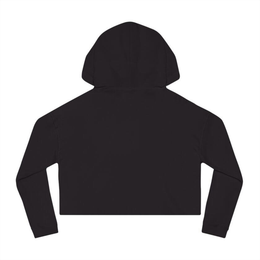 Trick or Tequila Women's Cropped Hoodie – Spooky Season Style - Image 2