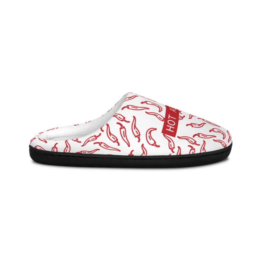 Funny Hot Chili Men's Indoor Slippers - Cozy Comfort for Foodies - Image 2