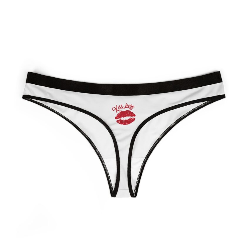 Kiss Me Women's Thong Underwear | Flirty & Comfortable Lingerie