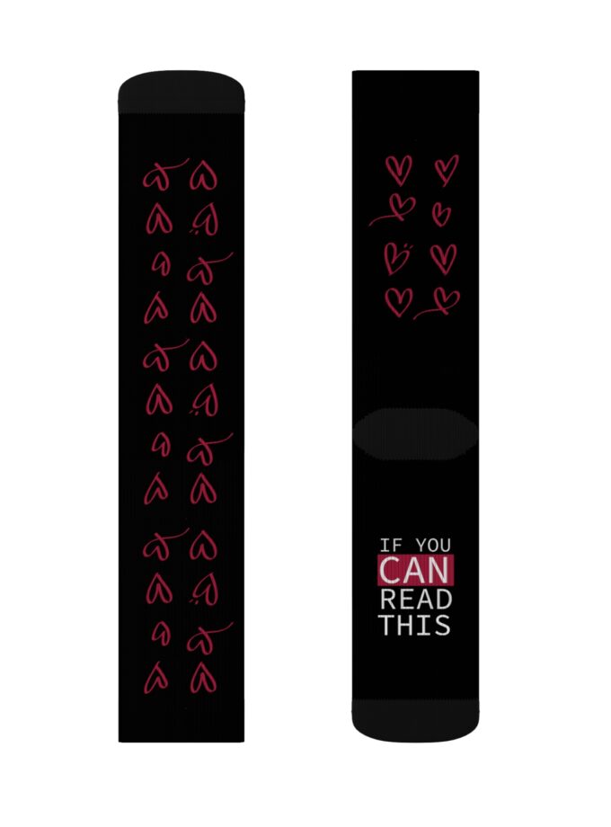 Heartfelt Message Socks – Fun Gift for Loved Ones