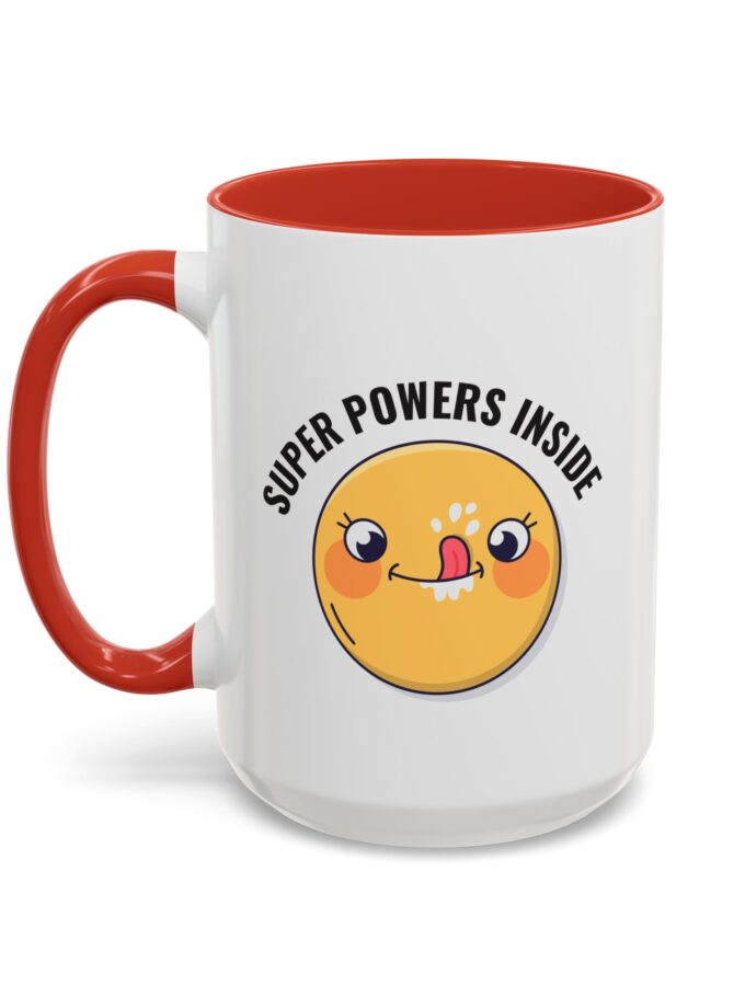 Cheerful Emoji Accent Coffee Mug - Perfect for Daily Motivation