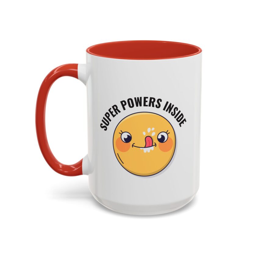 Cheerful Emoji Accent Coffee Mug - Perfect for Daily Motivation - Image 7