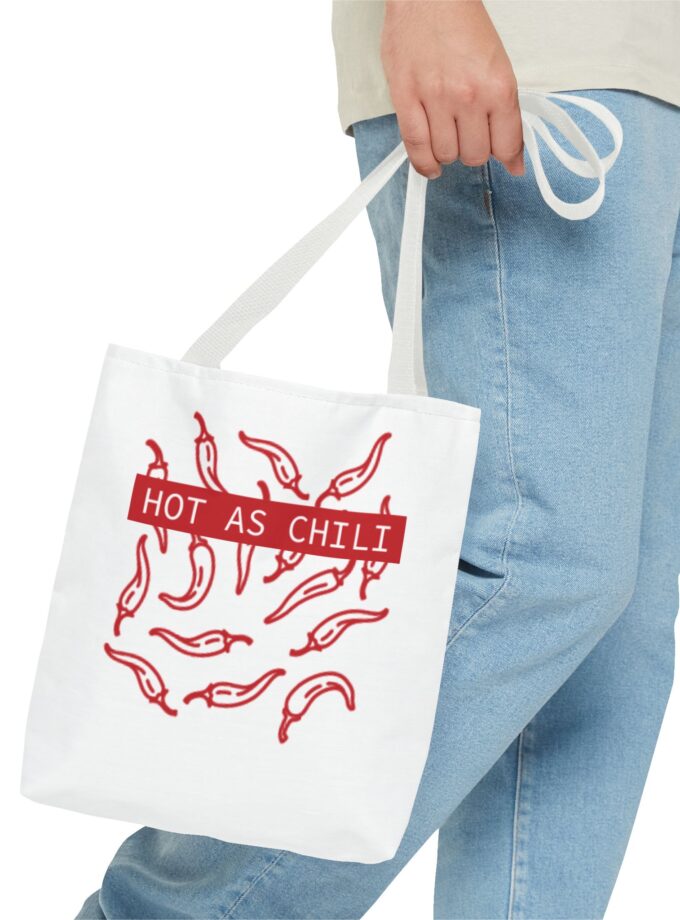 Hot as Chili Tote Bag - Fun & Stylish Grocery or Beach Companion