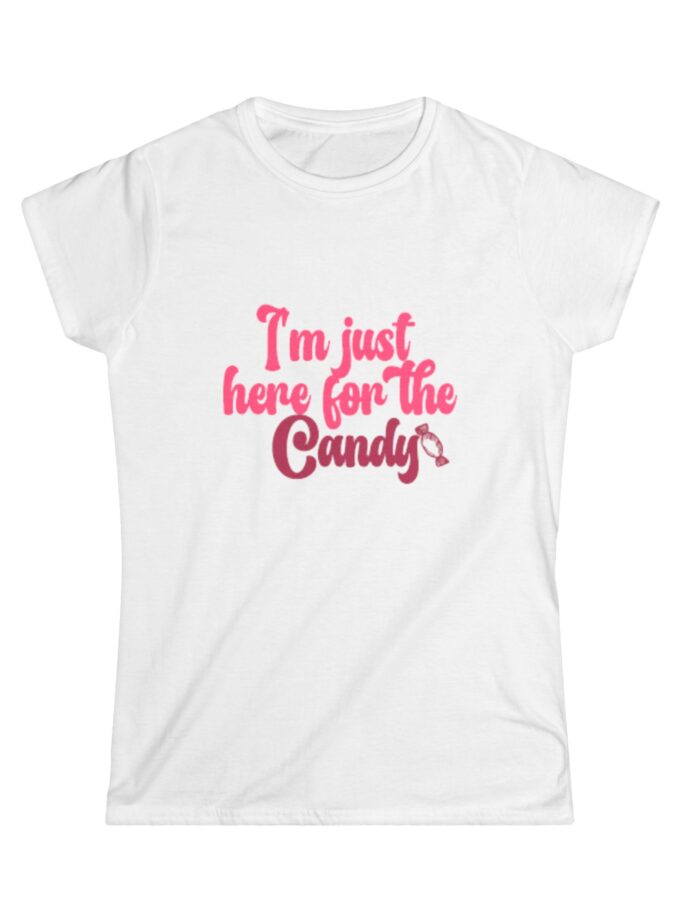 Candy Lover's Women's Softstyle Tee - Fun & Playful Graphic Tee
