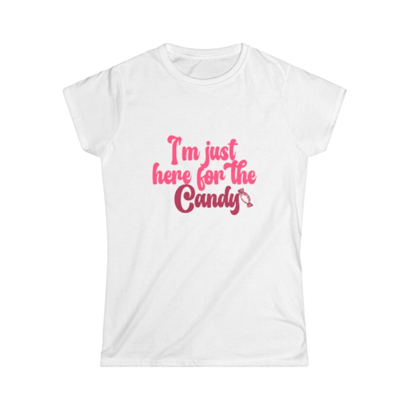 Candy Lover's Women's Softstyle Tee - Fun & Playful Graphic Tee