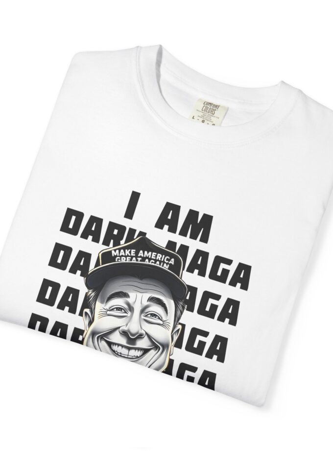Funny Unisex Garment-Dyed T-Shirt - 'I AM DARK BAGA' Graphic Tee