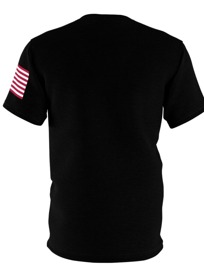 Unisex Political Statement Tee with American Flag