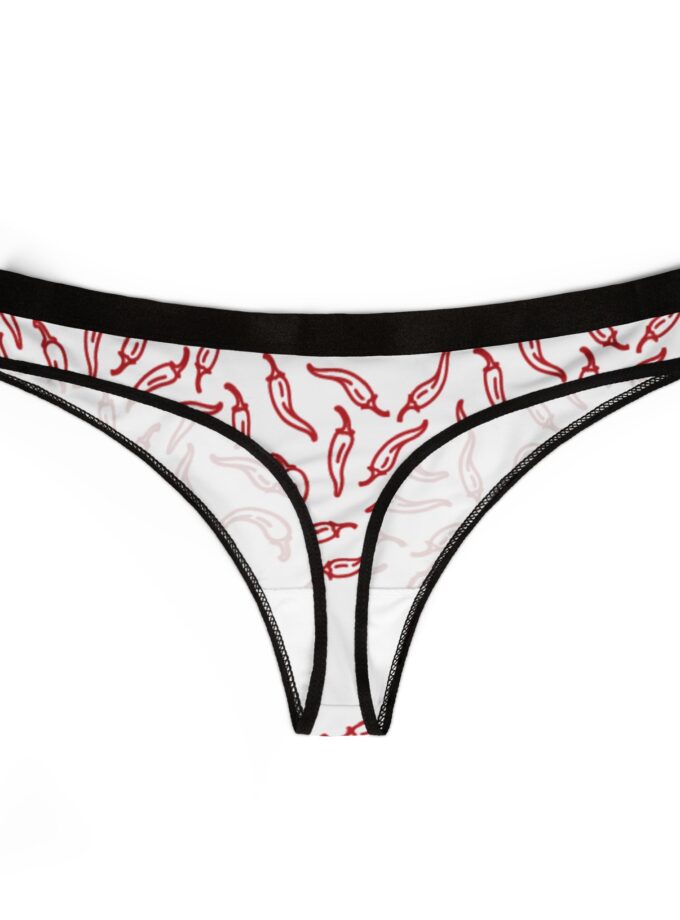 Spicy Chili Women's Thongs - Fun & Playful Underwear