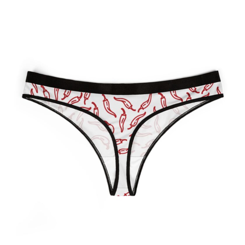 Spicy Chili Women's Thongs - Fun & Playful Underwear - Image 2