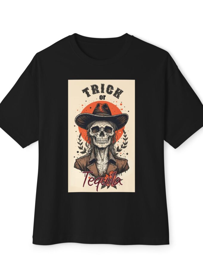 Unisex Oversized Tequila Boxy Tee - Perfect for Celebrations and Casual Outings