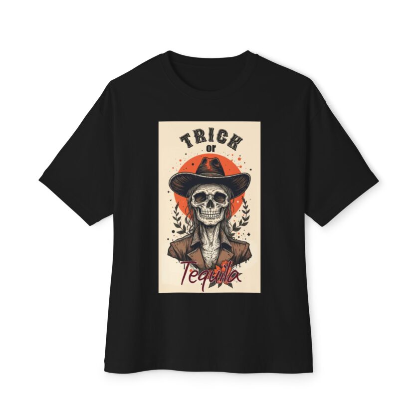 Unisex Oversized Tequila Boxy Tee - Perfect for Celebrations and Casual Outings