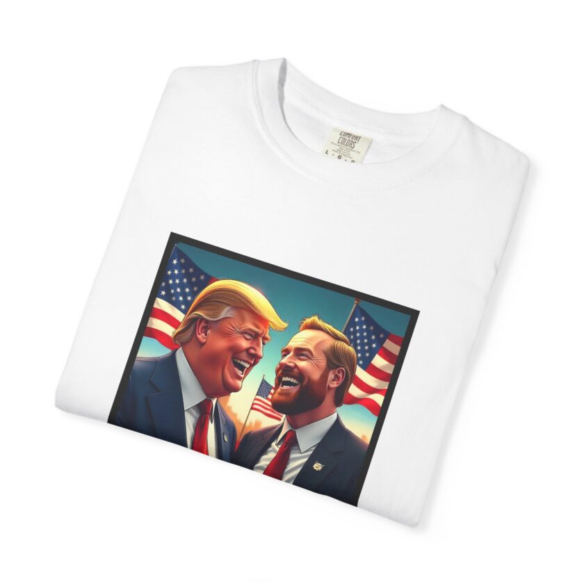 Unisex Garment-Dyed T-Shirt: ‘Our Winning Team - Trump & Vance’ - Image 3