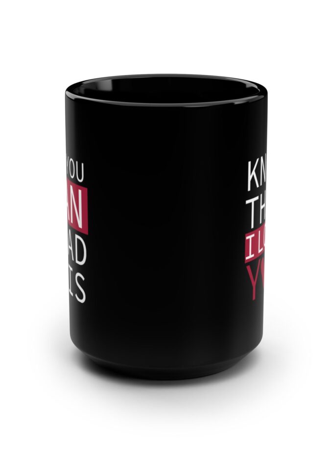 Personalized Black Love Mug - 15oz – Perfect Gift for Loved Ones