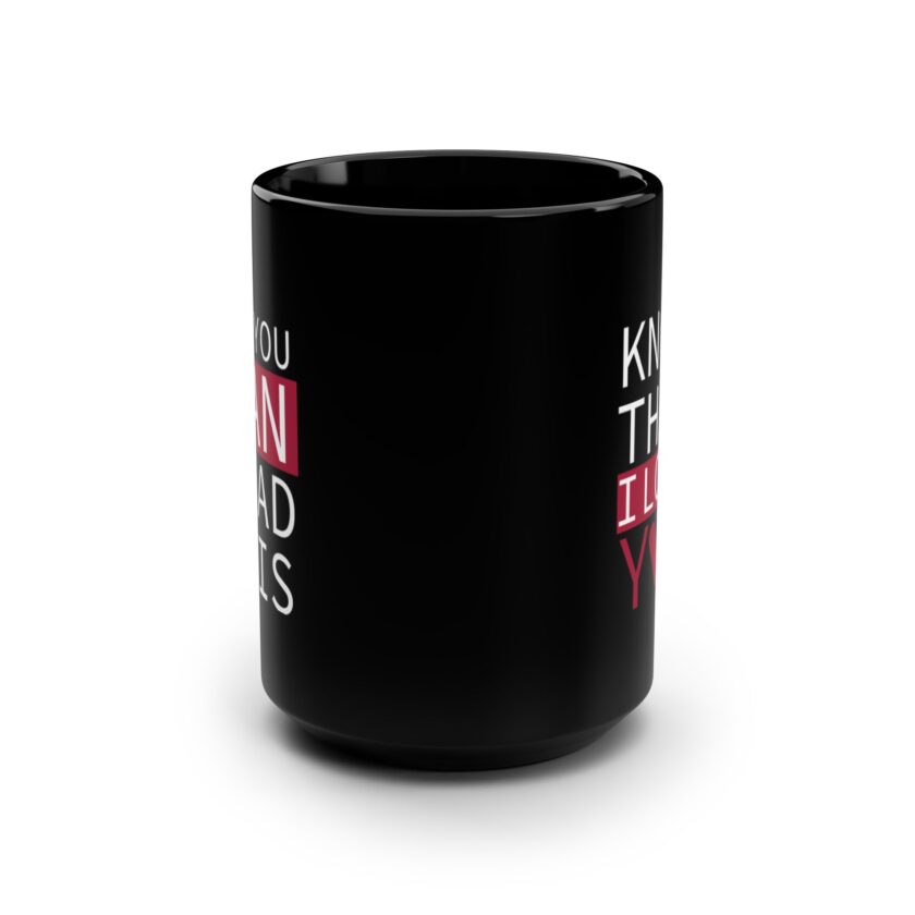 Personalized Black Love Mug - 15oz – Perfect Gift for Loved Ones - Image 2