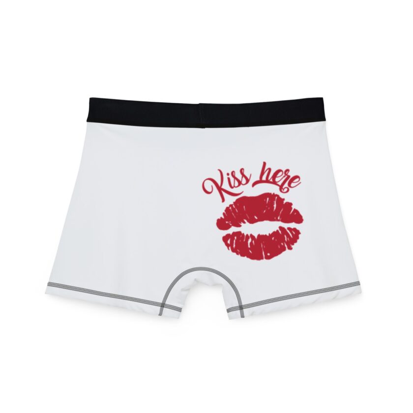 Kiss Here Men's Boxers - Fun and Flirty Underwear for Everyday Comfort