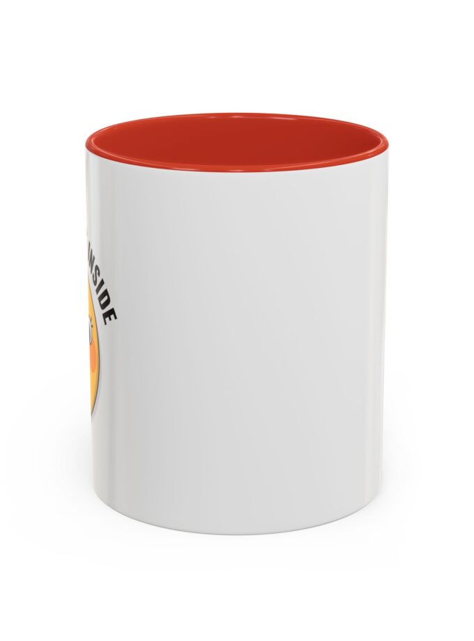 Cheerful Emoji Accent Coffee Mug - Perfect for Daily Motivation