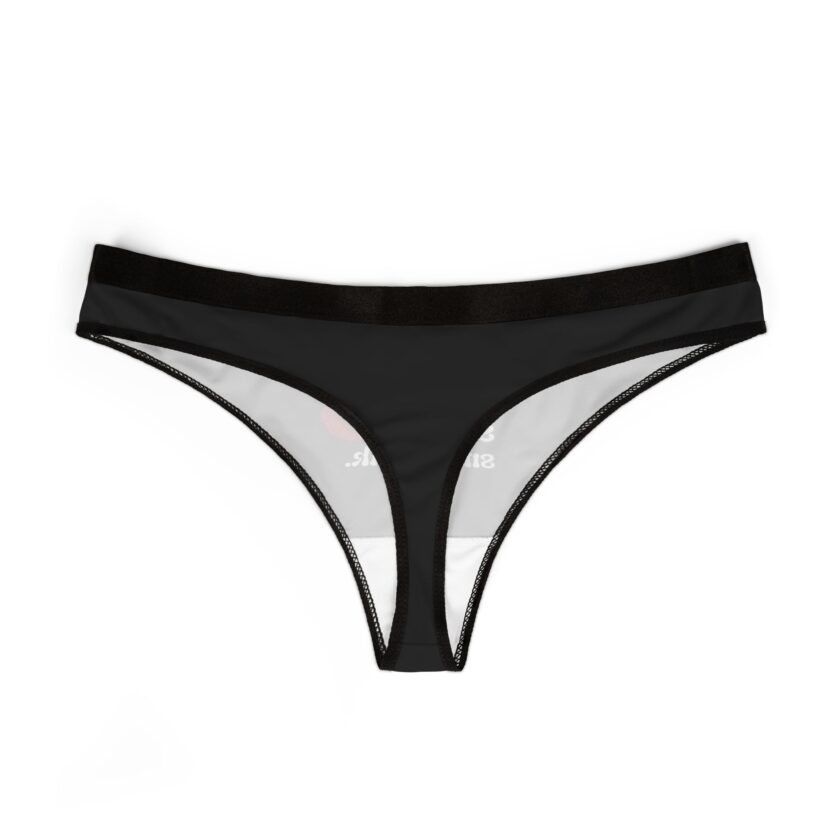 Playful Women's Thongs - "Let's Skip the Small Talk" - Image 2
