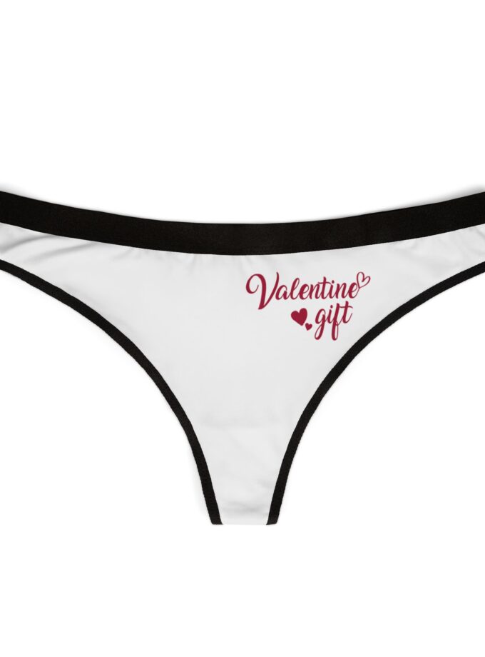 Valentine's Gift Women's Thongs - Cute & Comfortable Lingerie for Romantic Occasions