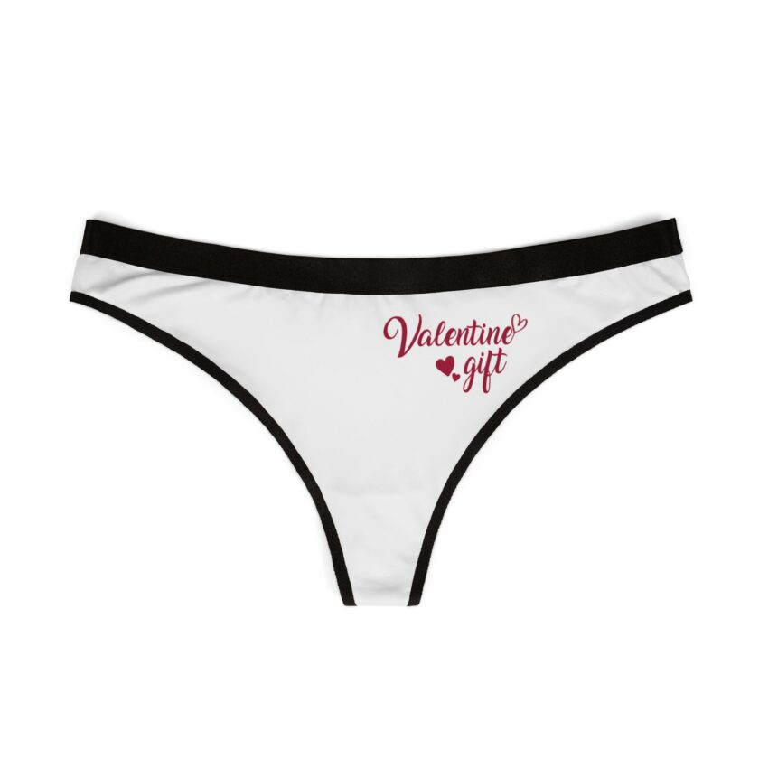 Valentine's Gift Women's Thongs - Cute & Comfortable Lingerie for Romantic Occasions