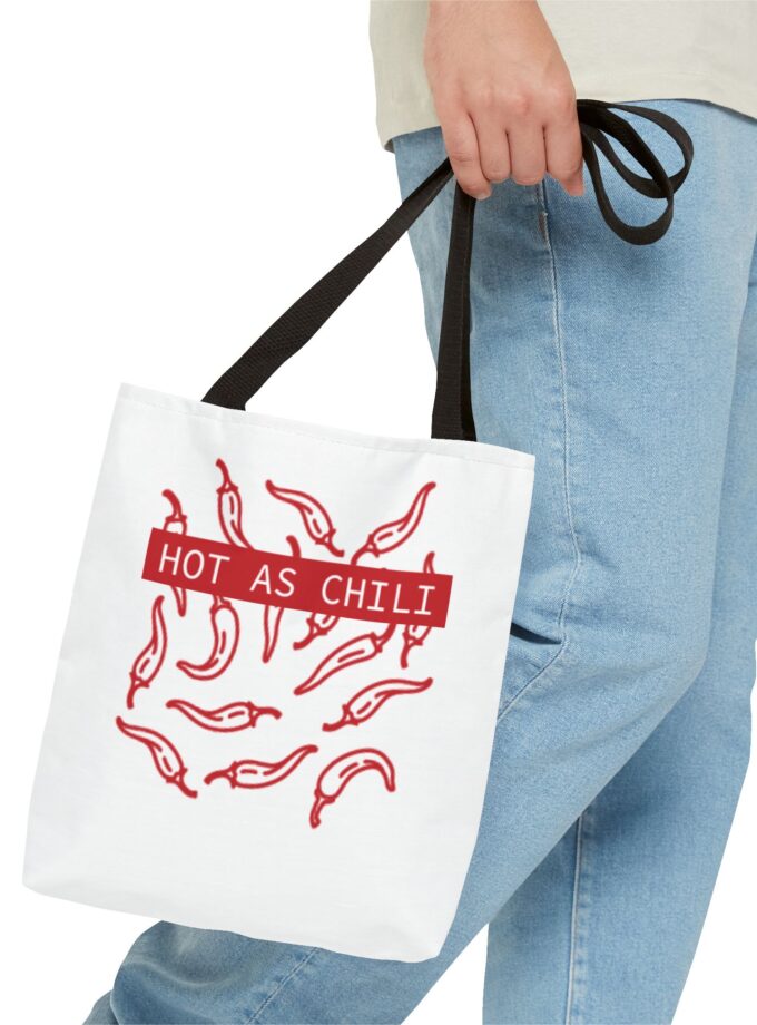 Hot as Chili Tote Bag - Fun & Stylish Grocery or Beach Companion