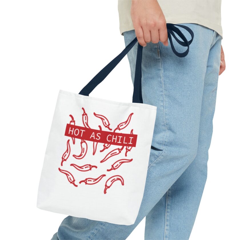 Hot as Chili Tote Bag - Fun & Stylish Grocery or Beach Companion - Image 19