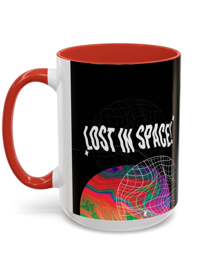Colorful Accent Coffee Mug - Perfect for Space Lovers