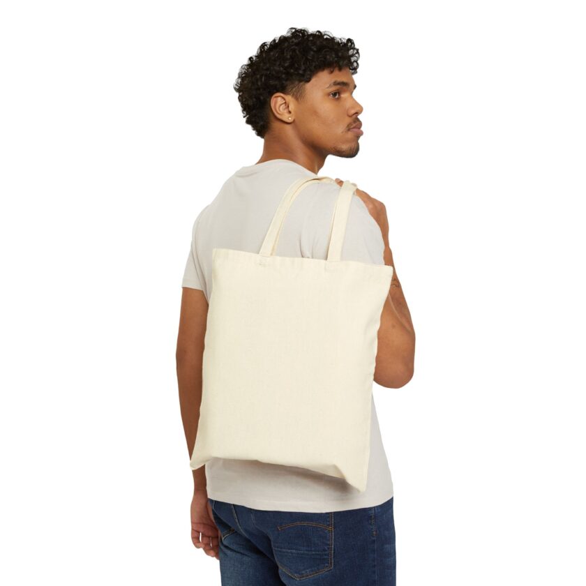 Lost in Thought Cotton Canvas Tote Bag - Eco-Friendly, Reusable Shopping Bag - Image 4