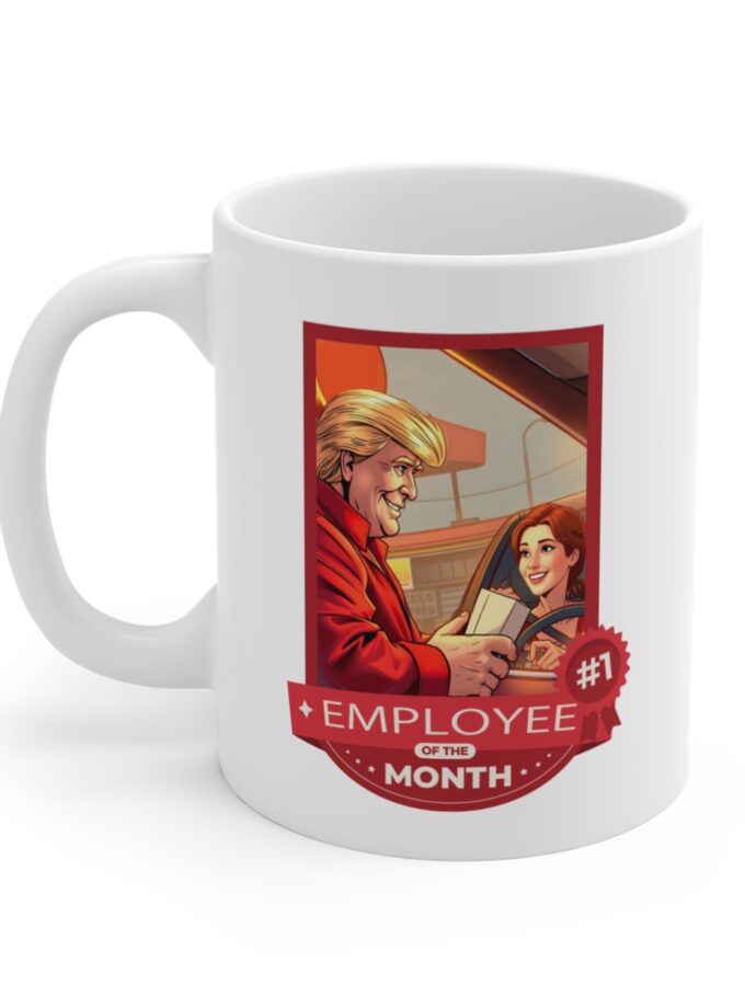 Employee of the Month Mug | Fun Recognition Gift for Colleagues