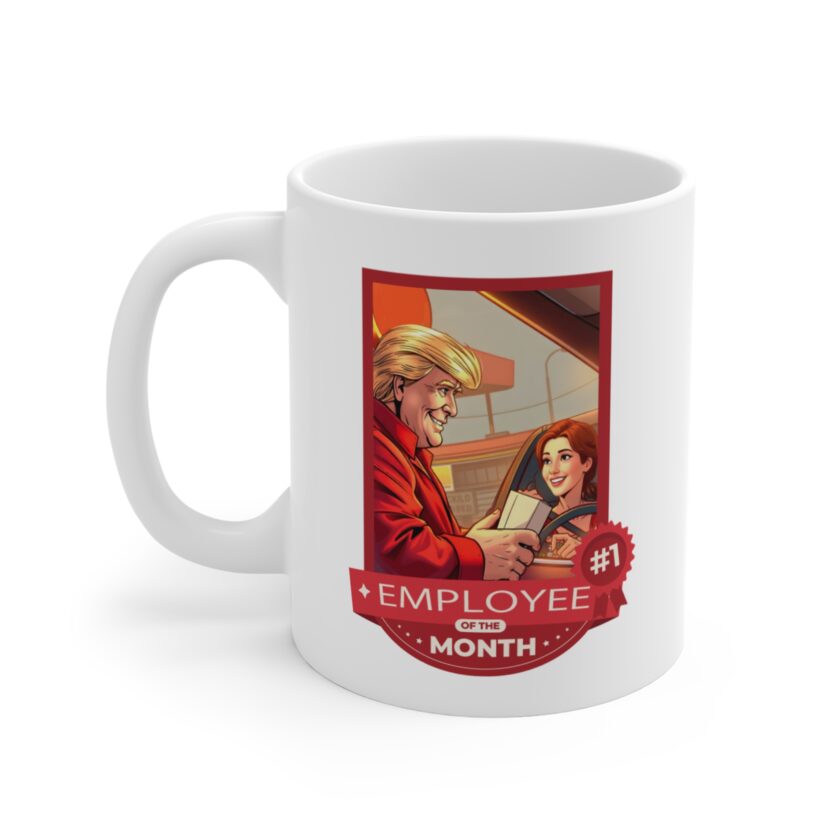 Employee of the Month Mug | Fun Recognition Gift for Colleagues